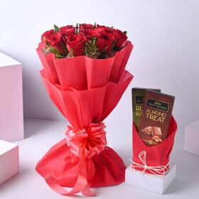 Flowers & Chocolate Combo