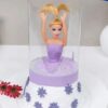 Barbie Purple Pull Me Up Pineapple Cake – Perfect for a vibrant and tasty birthday celebration.